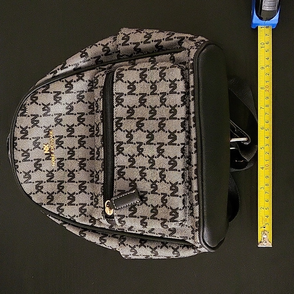 Noble Exchange Monogram Backpack Gray/Black color One Size - Picture 8 of 8